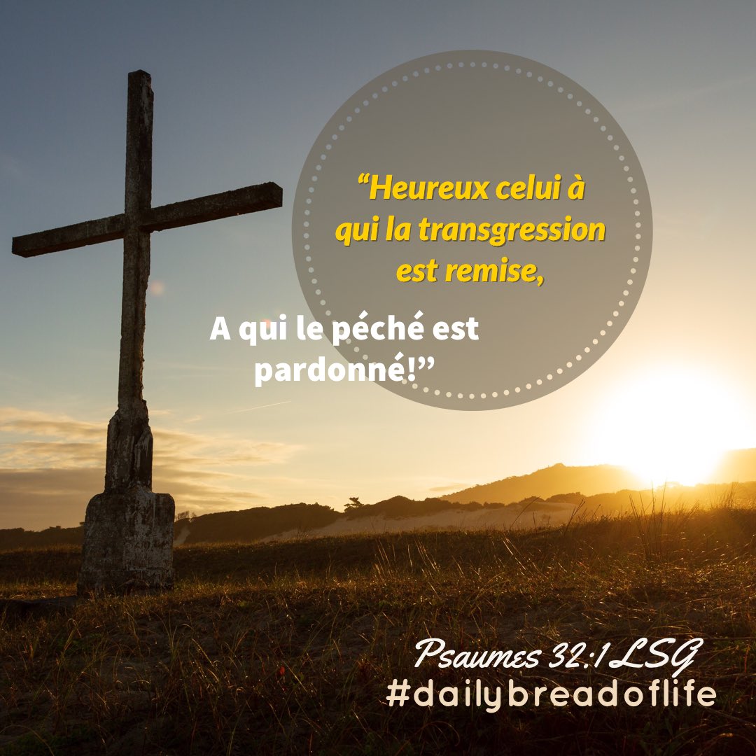dailybreadvlife's tweet photo. “Blessed is the one whose #transgression is #forgiven, whose #sin is covered.”
Psalm 32:1 ESV
#blessespeople #iamforgiven #changeme #christlikeness #Gloryday #restoration #bondage #breakthebondage #breaktheyoke https://t.co/HaerdXUwfN