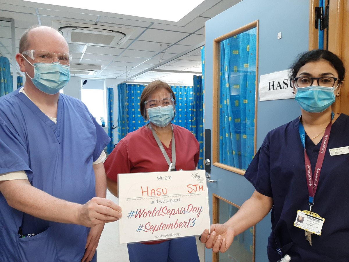 stjamesdublin's tweet photo. Did you know that Sunday 13th of September is #WorldSepsisDay? 1 in 5 deaths worldwide are associated with #sepsis. Find out more here: https://t.co/F2UL0cBw30
#StopSepsis #SaveLives #SepsisAwarenessMonth https://t.co/Mttvg9h0Up
