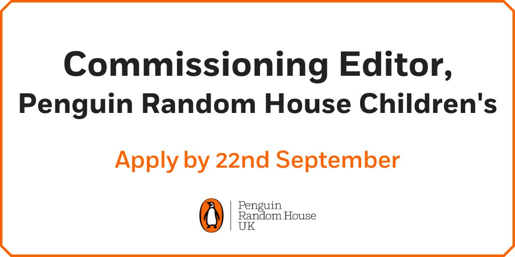 penguinukjobs's tweet photo. A new, unmissable opportunity to join our Penguin Random House Children's team!👀We're looking for a #CommissioningEditor to join them. More info can be found on our careers website here: https://t.co/dp02ZfS01s https://t.co/I8VDUKsXfO