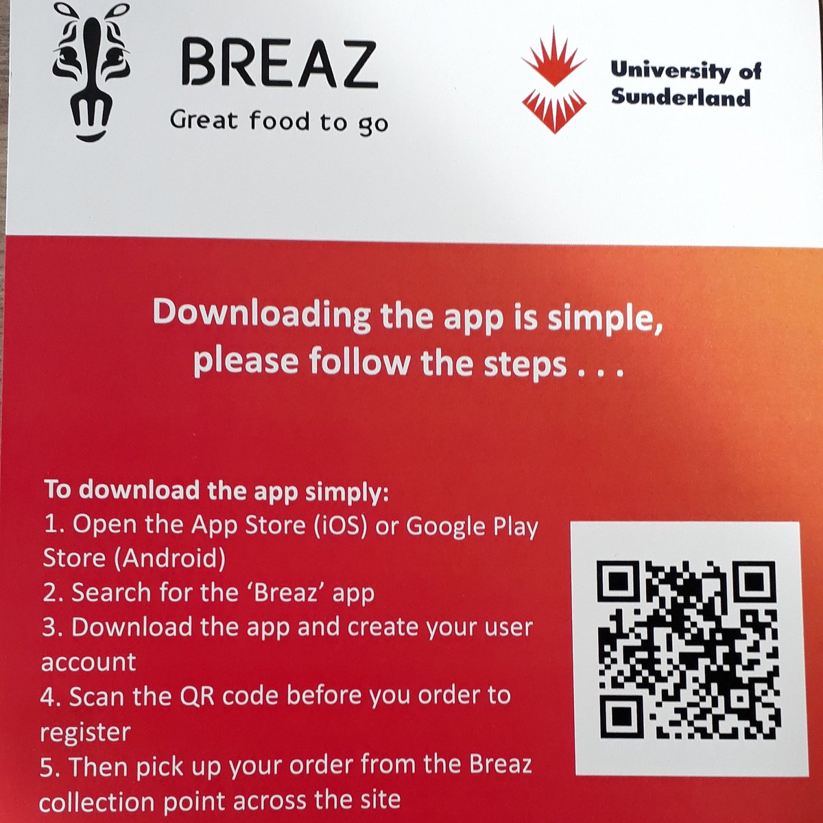 Not only can you save time by pre-ordering on our new app you can also get loyalty points for each hot drink you buy and receive your 10th one free! <a href="/sunderlanduni/">University of Sunderland</a> <a href="/sunderlandsu/">Sunderland Students' Union</a> @elioruk <a href="/team_sunderland/">Team Sunderland</a>