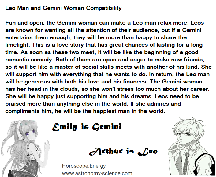 EnergyHoroscope's tweet photo. Do, what gives you the life 😎

Through service ( Compatibility with another person) . You can find out the compatibility between you and your partner, based on the date, hour, and place of birth of both of you.

https://t.co/cPMBbKIBjY

#Gemini #leo #leowom #geminiman #leogang https://t.co/onmxS5VJOc