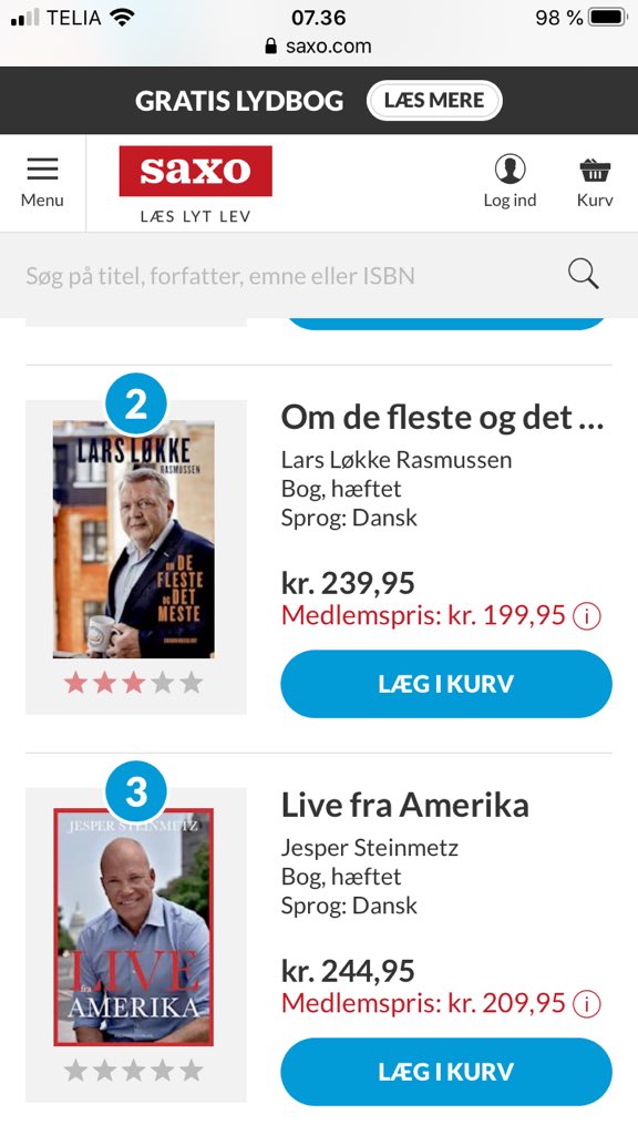 jespersteinmetz's tweet photo. Jeg er blæst bagud af stolthed. Mindre end et døgn efter min bog “Live fra Amerika” udkom ligger den nr 3 på bestsellerlisten over biografier #bookbestseller #dkmedier #dkusa #usapol #usavalg #USElection2020 #dkpol https://t.co/ho1BnIXCaV
