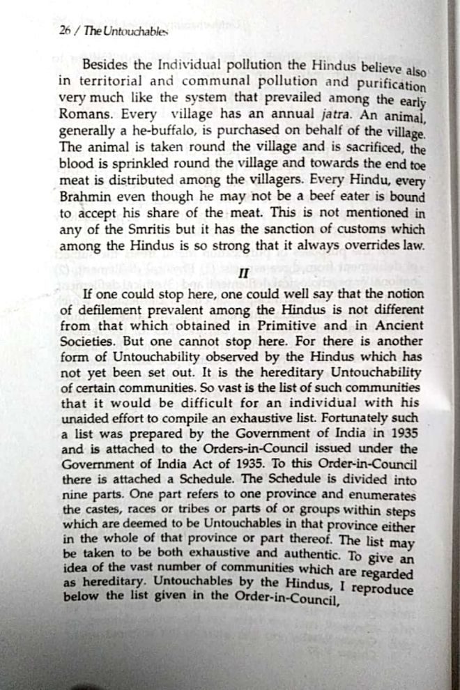 & those who argue that Babasaheb didnt knew the nuances of Untouchable caste shud shut their mouth n atleast read his work before arguing on Twitter. W dnt want any ungrateful followers & aporopriators. So shut up n read his book- Who were the Untouchables.