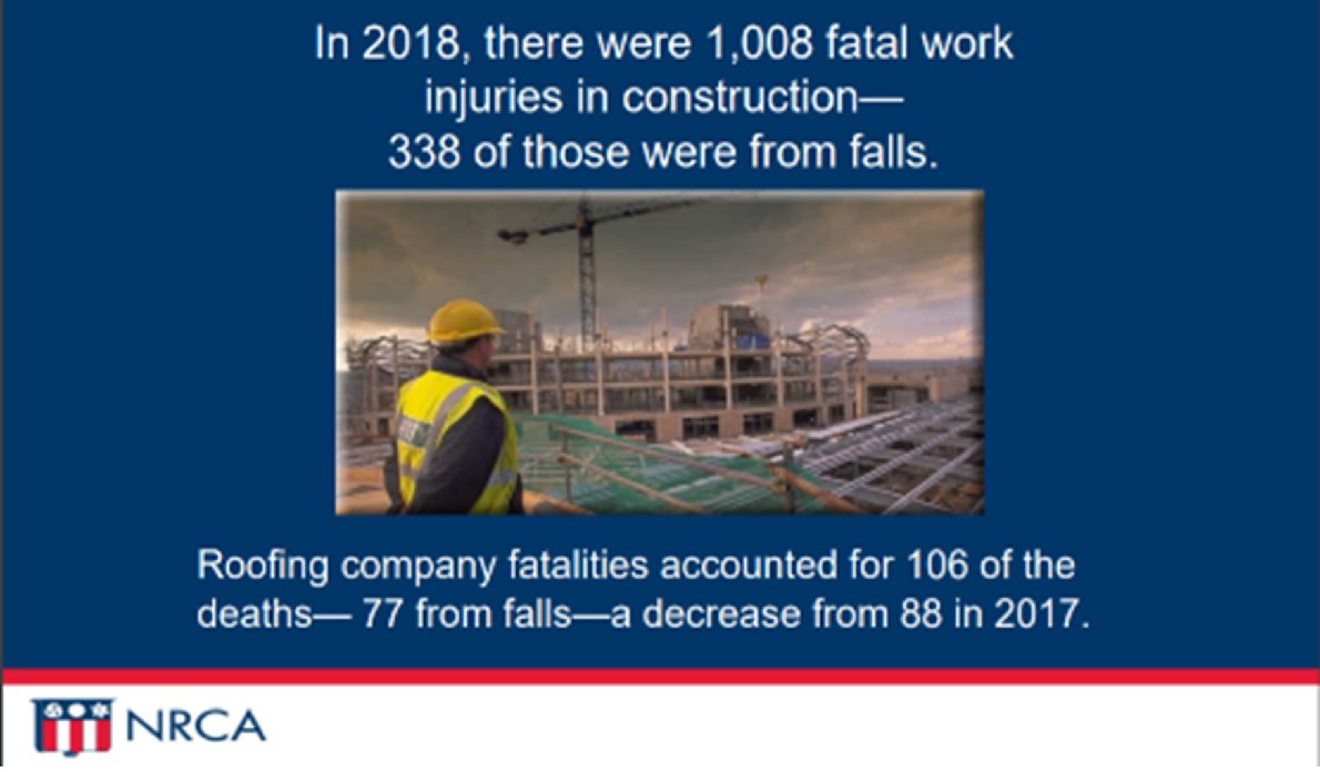 CPWR's tweet photo. Stand down to prevent falls virtually this year! The NRCA is holding a 3-day Stand-Down webinar series Sept 15-17, with representatives from their Enterprise Risk Management Department &amp; OSHA on the line. Learn more &amp; register https://t.co/6weggbBVJm #StandDown4Safety #StopFalls https://t.co/n53wOHQC6q