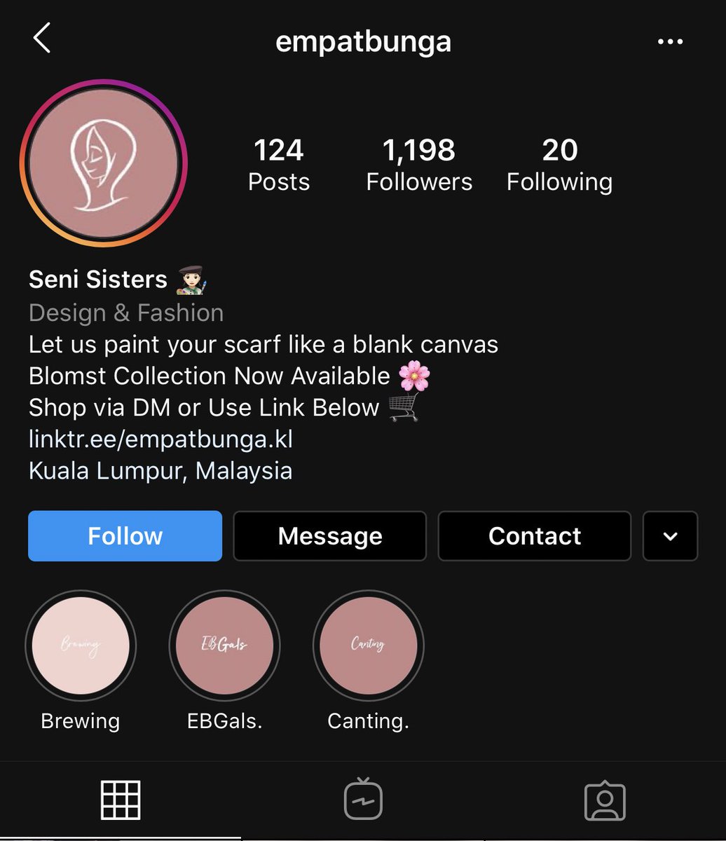 NurulAnatii's tweet photo. Ive been featured in ‘Empat Bunga’ instagram 🎉 

Thank you for the appreciation to us local artists 👩🏻‍🎨 

Check out their latest #Blossomcollection 

Link to IG: https://t.co/PtN8dU6bKv https://t.co/WB21aIfjYg