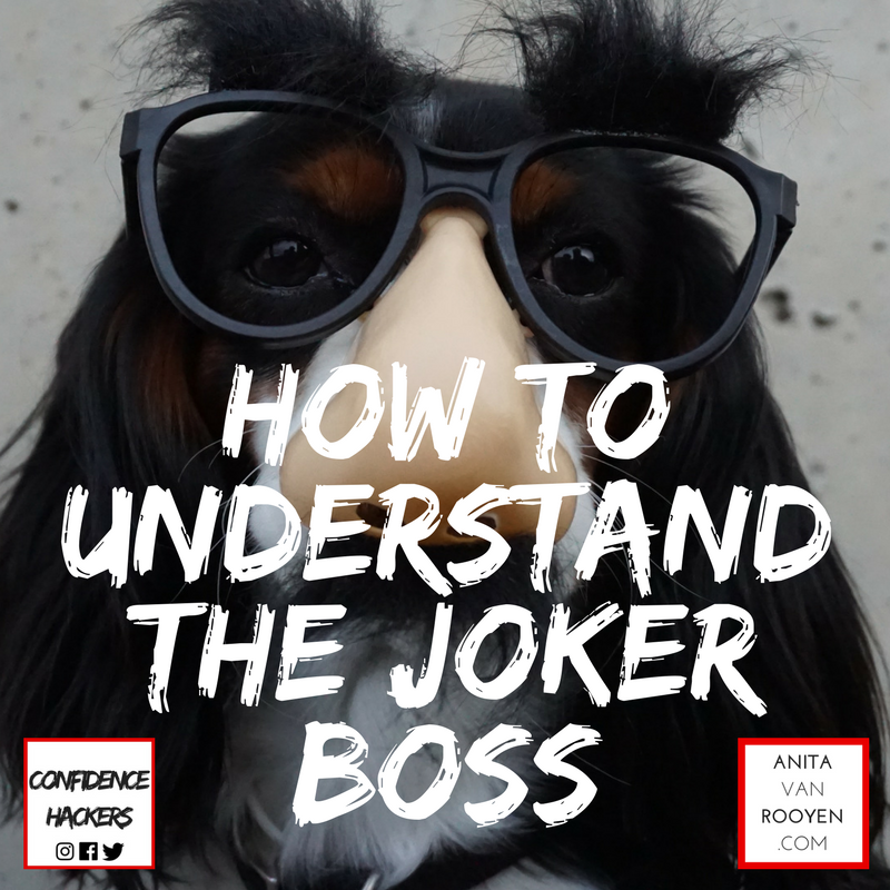 studentconfd's tweet image. The Joker Boss wants everyone to work together and do it happily.  They encourage fun and laughter in the office.  #confidencehacker #workhack #JokerBoss #understandJokerBoss #anitavanrooyen #theconfidencehacker #confidencecoach
