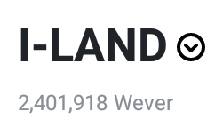 ENHYPENBRTeam's tweet photo. I-LAND has now surpassed 2.4 Million Wever on Weverse! ๐๐
#Mnet #์ ๋ท #ILAND #I_LAND #์์ด๋๋ #Go_ILAND #ILANDWeverse @mnetiland https://t.co/Ppz3Zq5d1N