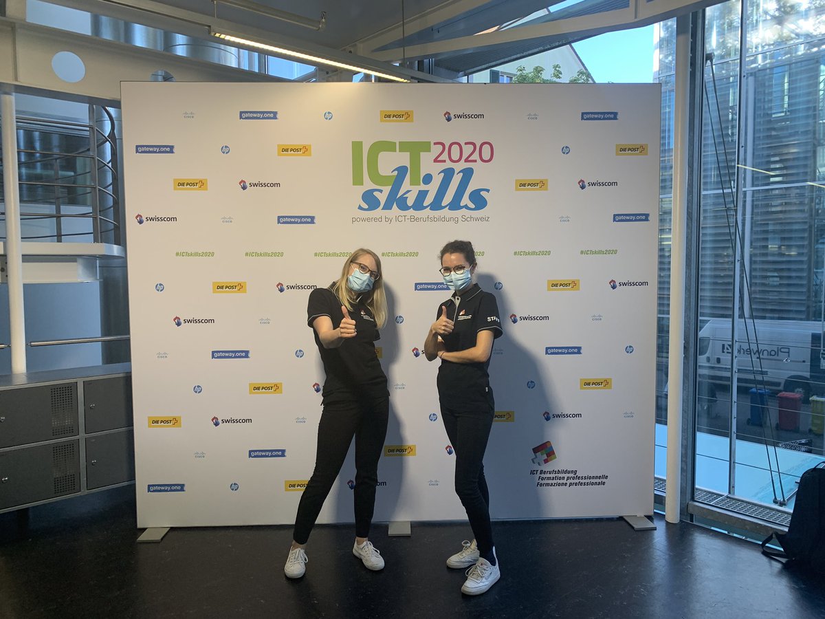 nicole_berner's tweet photo. Die gibb wünscht ihren Teilnehmenden viel Erfolg an den #ICTskills2020 @gib_bern in Zusammenarbeit mit #ictberufsbildungschweiz https://t.co/BE27oKW19U