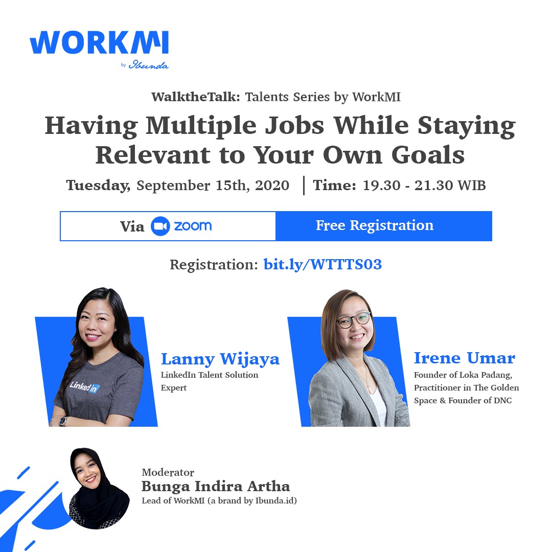 Ibunda_id's tweet photo. Mari bergabung di WalkTheTalk Talent Series 03 dan temukan jawabannya. Acara gratis dengan peserta terbatas. 

Daftar sekarang di https://t.co/b34NJynNQV 😊

#talkshow #freetalkshow #sidehustle #SelfImprovement #positivity #indonesiawebinar #HRPeople #staymotivatedathome https://t.co/woKmiZWPxY