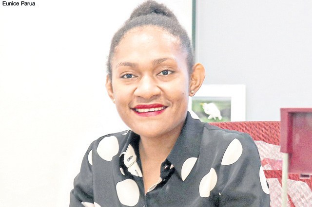 Eunice Parua Ms Parua is a Lawyer and Partner in one of the top commerical law firms in Papua New Guinea. She is an influential and inspiring young women leader in the law sector in Papua New Guinea.  #PNGWomenMatter
