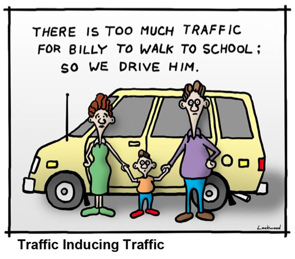 It's a broader impact than just bicyclists. Safe streets bring out bike commuters, which reduces the number of cars. So streets are EVEN safer, and parents are more comfortable walking their kids to school. It's a great positive reinforcement cycle to invest in.(69)