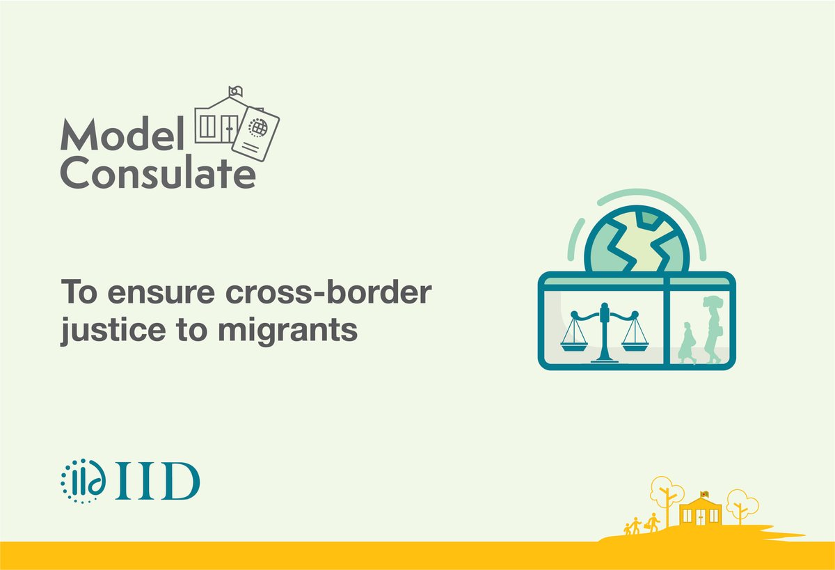 IID demands cross-border justice for migrants! 
Model Consulate is an initiative to ensure Cross-border justice through innovative service delivery and partnership approaches at Embassies and High Commissions.
More👉iidbd.org/model-consulat…
#ModelConsulate
@MoFA_Bangladesh