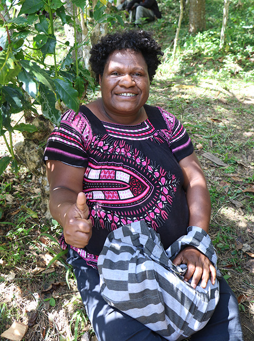 Moanti IseMoanti a successful business woman challenging norms in PNG’s male-dominated coffee space. Starting with a few farmers in 2010, Moanti has built a sourcing network of close to 1,000 farmers, & her coffee retails at Starbucks under the ‘Moanti’ label.  #PNGWomenMatter