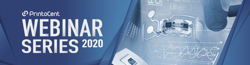 VTTFinland's tweet photo. Join the session 4 "Printed Intelligence for a Safe, Secure & Sustainable World" of #PrintoCent webinar series September 10 and learn how printed intelligence enables more efficient sustainable solutions into a wide range of end products✔️ Register now👉… https://t.co/1XejZa6sR3