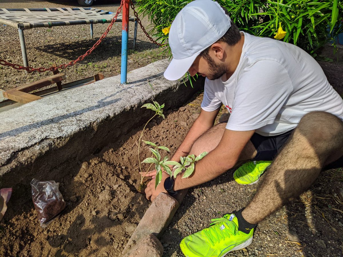 wehelphelpers's tweet image. We at #WeHelpHelpers work tirelessly to distribute essentials not only to the people in need but also our MotherEarth, as a way to give back to the planet.
To show our dedication to this cause, our team planted10more plants making a total of 22for every support of morethan ₹500.