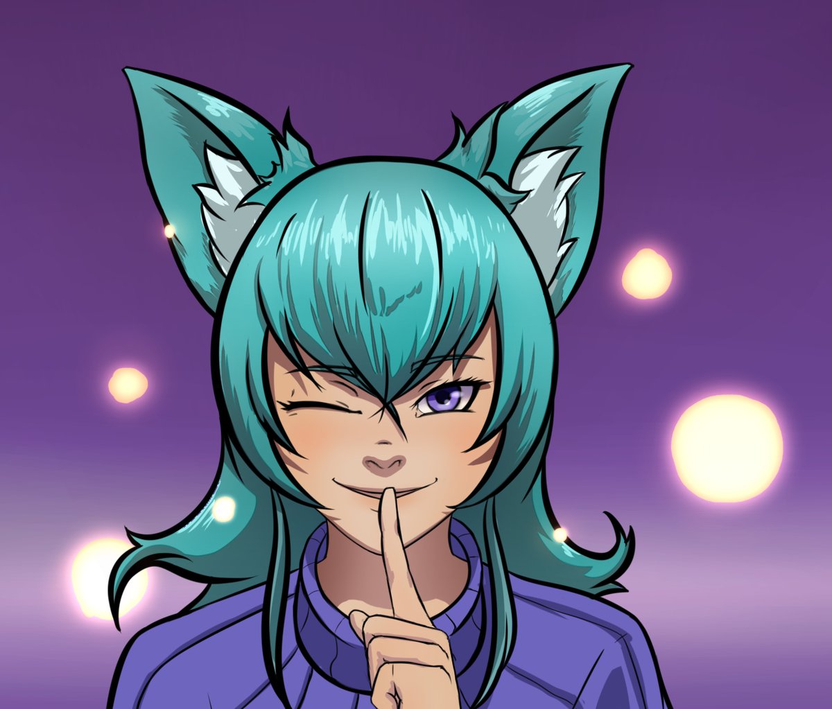 Fushigi_Fox's tweet photo. #shatteredworld #drawing #painting #CG #Fushigi #Fox #kitsune #neko 
old work, which I still finished painting https://t.co/zoywb797Yd