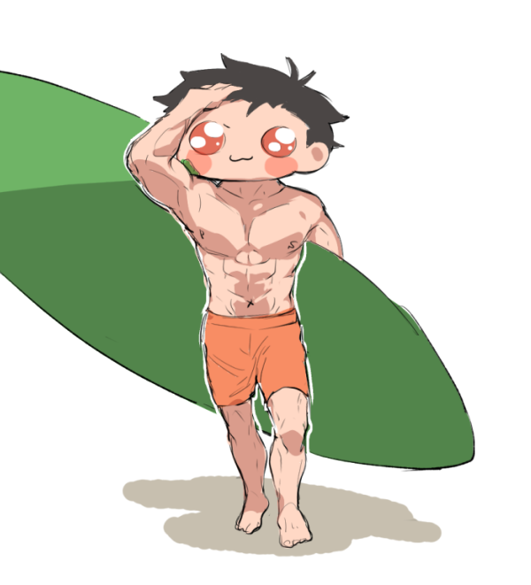 筋肉キャラのtwitterイラスト検索結果