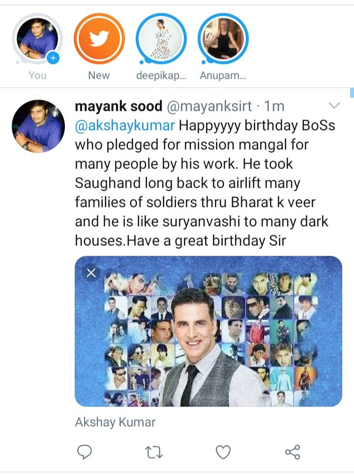 mayanksirt's tweet photo. @akshaykumar https://t.co/OgARkJBs23