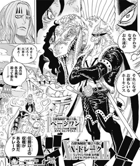 ワンピース991話ネタバレ確定速報 イヌネコスーロン化で赤鞘はカイドウに宣戦布告 漫画速報