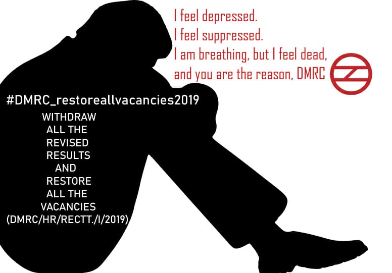 Hemsinghbora3's tweet photo. @495014a830d544b @OfficialDMRC @ravishndtv @ArvindKejriwal @FinMinIndia DMRC_restoreallvacancies2019
#DMRC_Recruitment
#DMRC2019vacanciesINJUSTICE
#SpeakUpDMRC
#DMRC_Stop_Decreasing_Vacancies
@BJP4Delhi
 
@OfficialDMRC

@ArvindKejriwal

मेट्रों का संचालन आरम्भ हो चुका है |अत: DMRC 2019 vacancy से बाहर किए गए छात्रों को पुन: शामिल किया जाए | https://t.co/YnmzhkSH5K