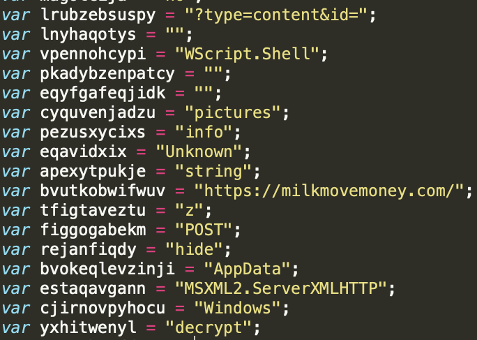 TweeterCyber's tweet photo. #FIN7 #RubberDucky
File Rubber Ducky file uploaded from India. C2 reported by @SpiderLabs in March
Hash: aaabd97e378541c5eff9ebb7c50dd17981d9434b
C2: milkmovemoney[.]com
More details here: https://t.co/ySprbWxDaP https://t.co/0X0YiuM3m5