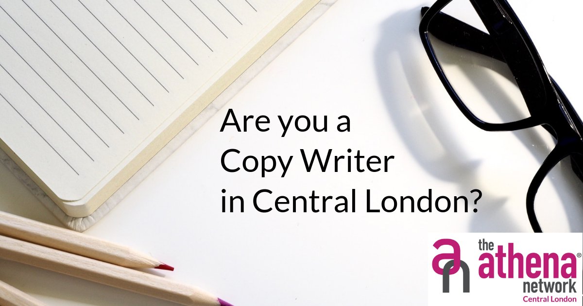 AthenaLondon's tweet photo. Our Kensington Group is looking for a Copywriter. Are you or do you know one who would like to join?

Get in touch for more information or if you know anyone who would be interested in joining.

#WednesdayWish #AthenaCentralLondon #Connections #Networking #magentatribe https://t.co/nH1AKPEB23