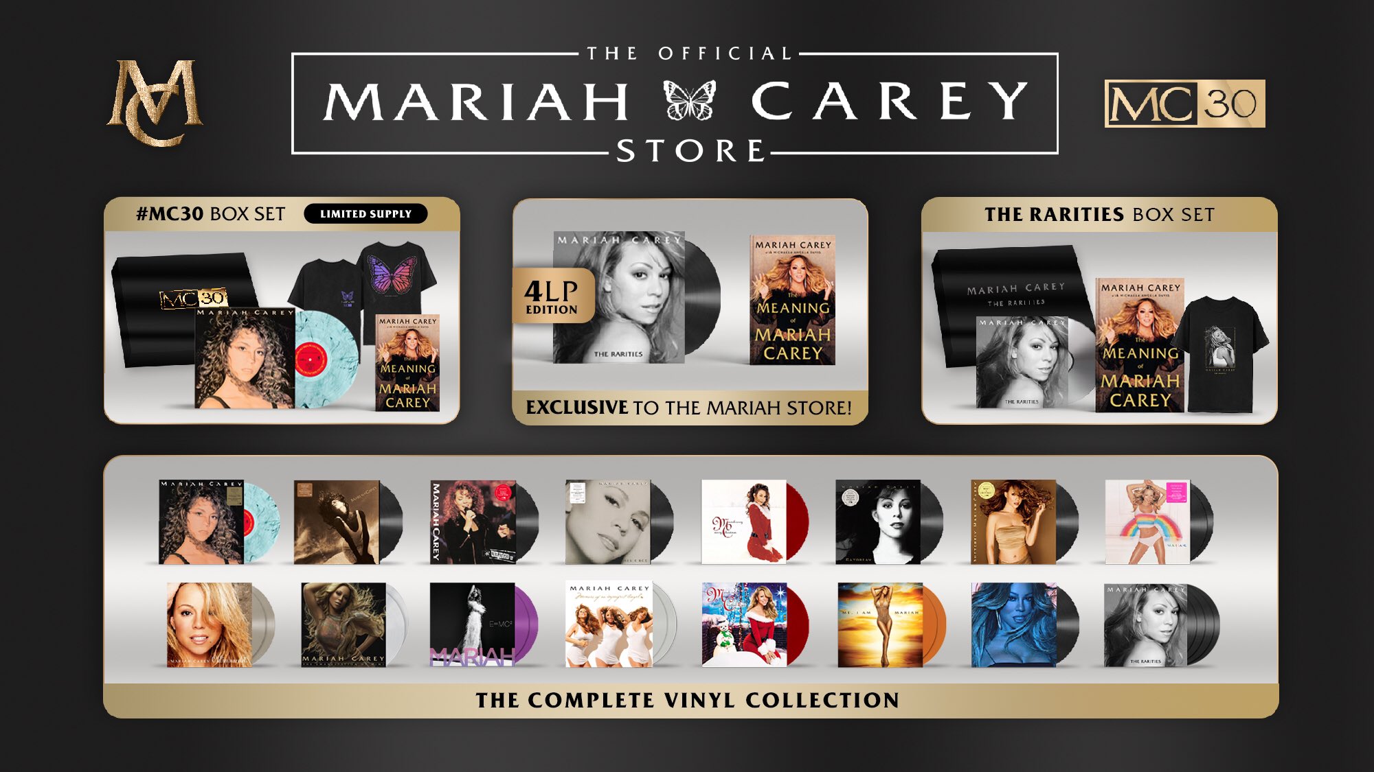 fordel forhandler indlæg Mariah Carey on Twitter: "16 albums. All on vinyl. Remastered! #MC30 🔥  https://t.co/2ph4PQTHvz https://t.co/y7xGXQQkEu" / Twitter
