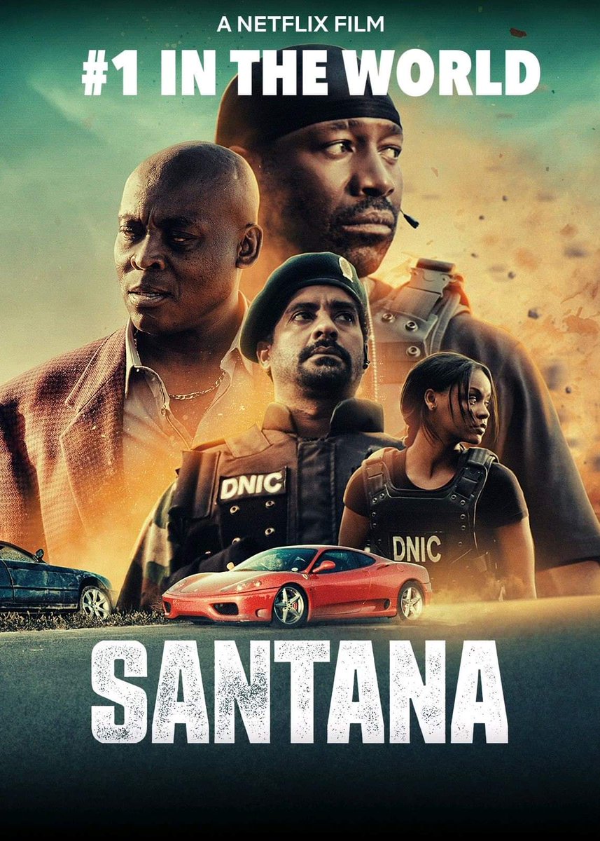 South African movie, Santana reached no. 1 on Netflix in the world on its debut.
