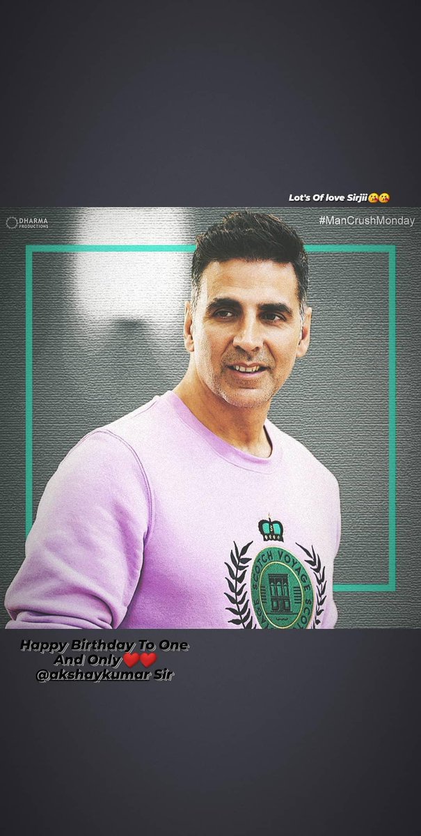 tejasbobade7781's tweet photo. Happy birthday to the most hardworking &amp; consistent superstar actor ❤️❤️ 
The man with a golden heart  @akshaykumar Sir 🙌❤️🙌 https://t.co/VmEoLlkw4P