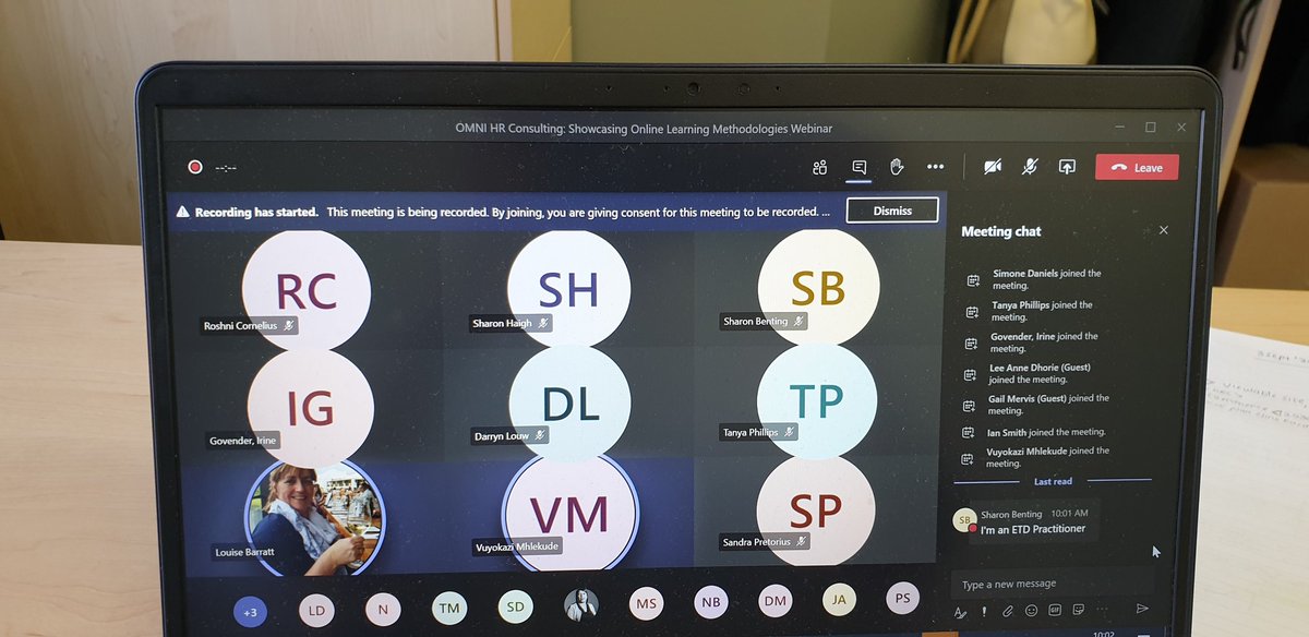 CassJulius's tweet photo. Our team about to go live with @CCMG_SA. We are talking Online Learning Methodologies -an apt topic while we all adapt to the #virtual environment. #omnihrc https://t.co/lDRwZmxjr3
