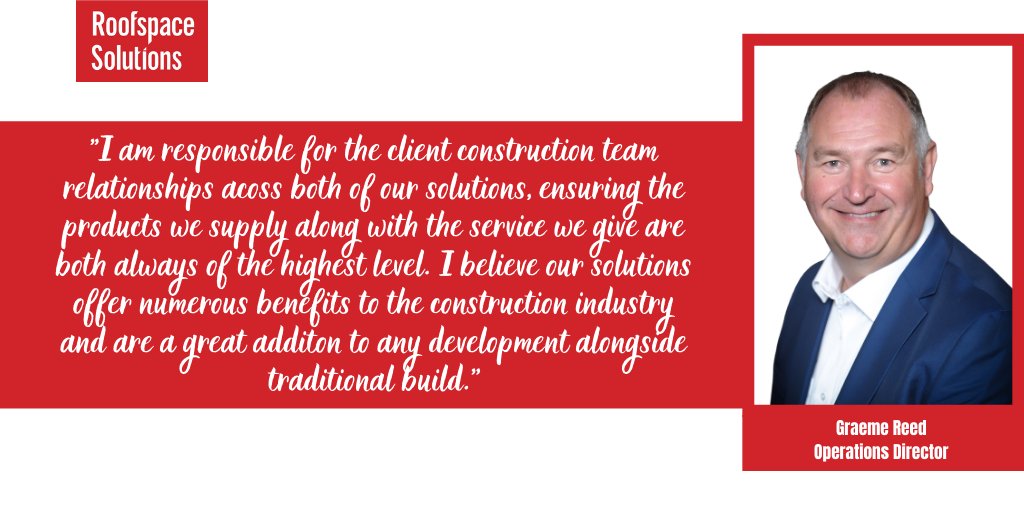 RoofspaceUK's tweet photo. Graeme is our Operations Director offering a wealth of #knowledge and #experience, making him a well respected member of the #team. We spoke to Graeme about his role at #RoofspaceSolutions and this is what he said. #meettheteam https://t.co/P3AK2EDiQp