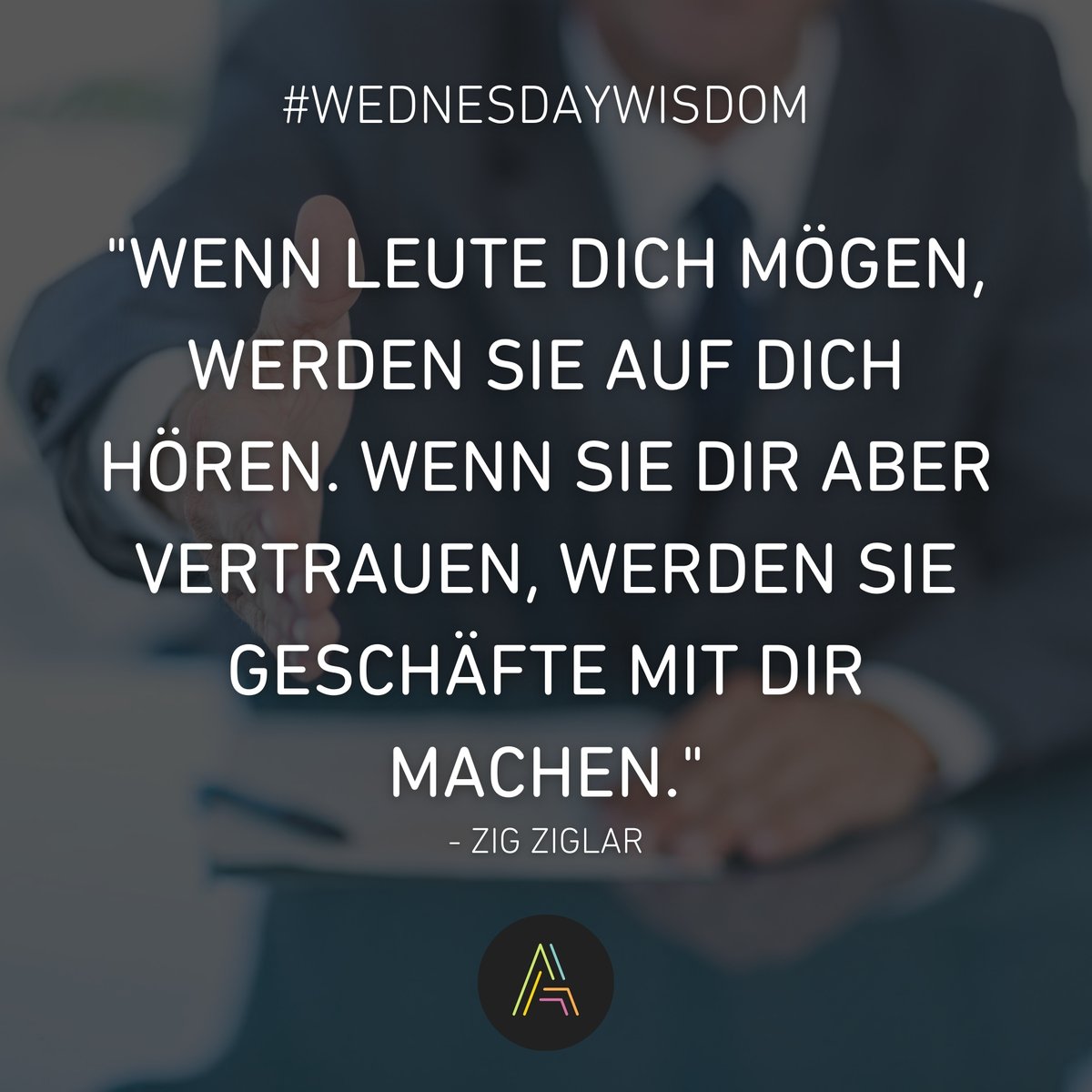 💡 Zum Bergfest versorgen wir Dich wieder mit ein wenig frischer Motivation. Was sagst du zu dieser #Weisheit von #ZigZiglar?

💻  Hast Du Dir schon unser kostenloses SCRUM Playbook angeschaut? Dann wird es aber Zeit: 7615082.hs-sites.com/scrum-playbook

#agileheroes #agilesarbeiten #scrum