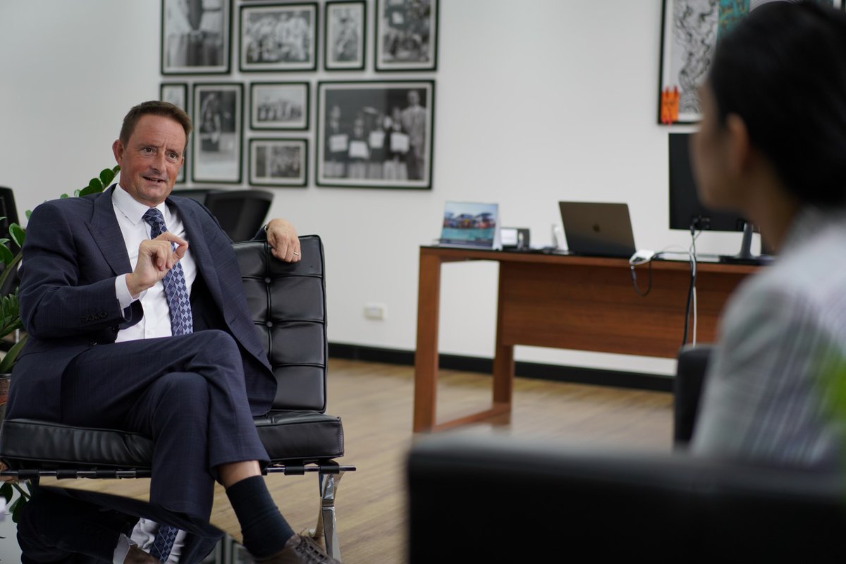 Thailand Tatler were at Harrow Bangkok  today! Look out for their interview with Head Master Jon Standen in the near future.
🎤
#HarrowBangkok