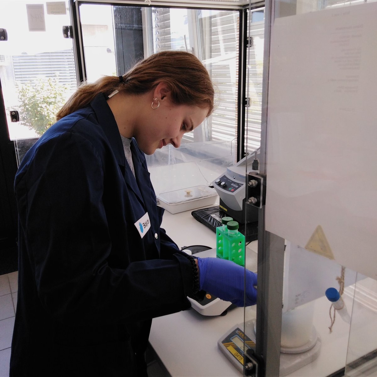 biolytix's tweet photo. Ines studiert im fünften Semester an der Hochschule Esslingen #Biotechnologie und macht seit dem 1. September ihr #Praktikum bei uns. Willkommen bei der Biolytix!

@HsEsslingen https://t.co/wzTCjoqxPR