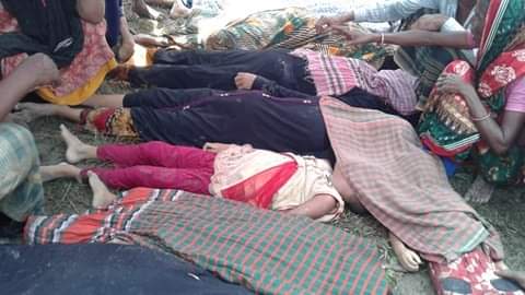ershadkhandu's tweet photo. #HeartBreaking
A passenger trawler collided with
a cargo in #Gumai river of Netrokona district, #Bangladesh killed 10 more people and severely injured 30 people. Death toll is increasing. Rescue operation is going on.
My deep condolence goes to the victims family. https://t.co/PnS9l56LVy