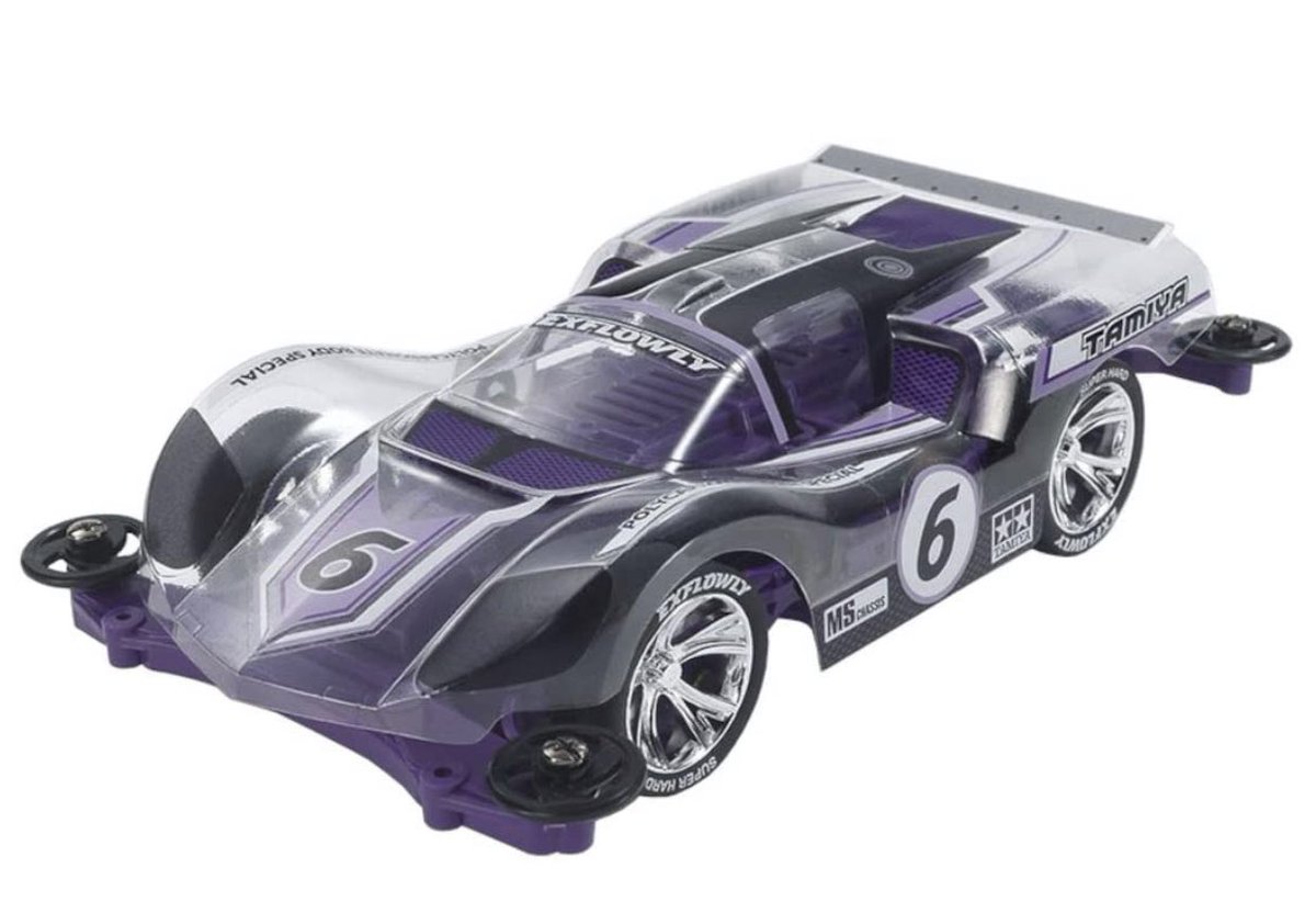 てち ためにならない 次に出るミニ四駆の新商品 エクスフローリーかレイボルフかどっち買うか悩むな どっちもポリカーボネートボディ 薄くて軽くて丈夫で柔軟性がある な上にウィングがついた実車系のボディが