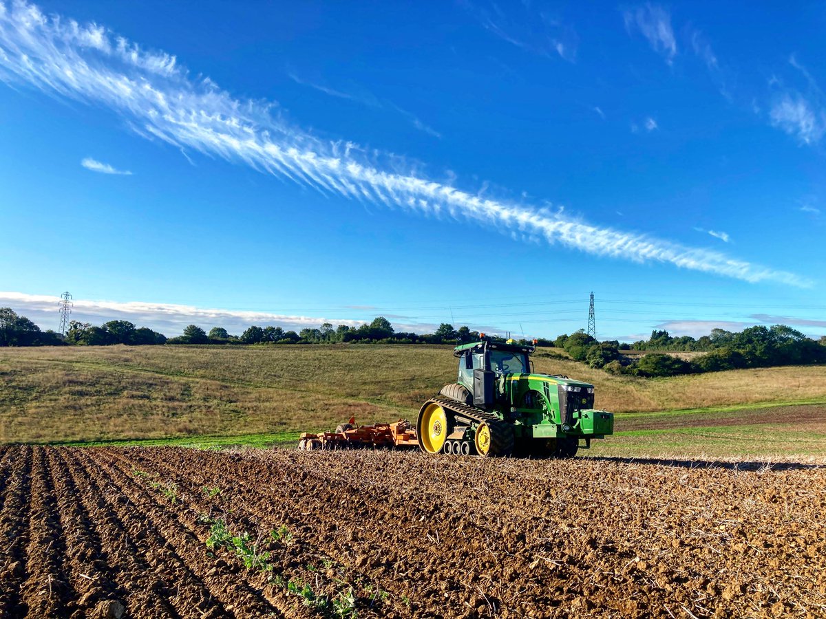 Suffolk skies putting the ‘back’ in #BackBritishFarmingDay this morning, prouder than ever to be part of our fantastic food industry producing local, quality and safe food products #proudtoproduce #homegrown #backbritish <a href="/NFUtweets/">National Farmers' Union</a> @Jochurchill4