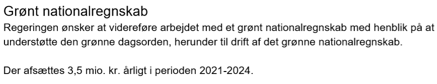 frlass's tweet photo. @annalouisehh @DanJoergensen @informeren Det skal de også. Derfor har GRØNReform længe været i gang med at udvikle et grønt nationalregnskab og grønne modeller. Læs mere her: https://t.co/ULAj12mIIU
Det kræver bare mere end et fingerknips. Derfor afsætter regeringen på #FFL21 midler til at videreføre arbejdet #dkpol https://t.co/hU9RpY78vl