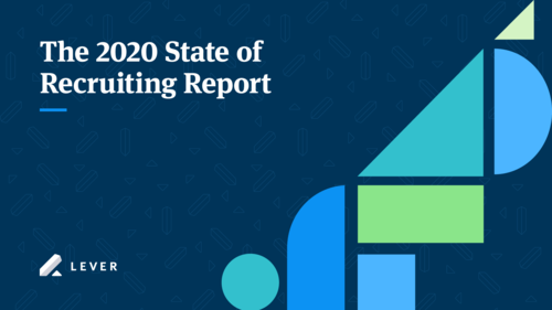 "Only 14% of companies are on a total hiring freeze as a result of COVID-19"

@Lever released their 2020 #Recruiting #Report. Based on the survey of 700+ talent leaders, the report gives recruiters an optimistic vision for the future.

lnkd.in/eKd7miV