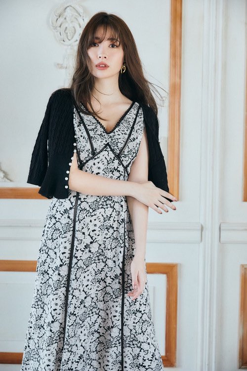 Her Lip To 小嶋陽菜 フローラルワンピース 美品 Mottomo Yuuguu No ロングワンピース Laxlibrary Com