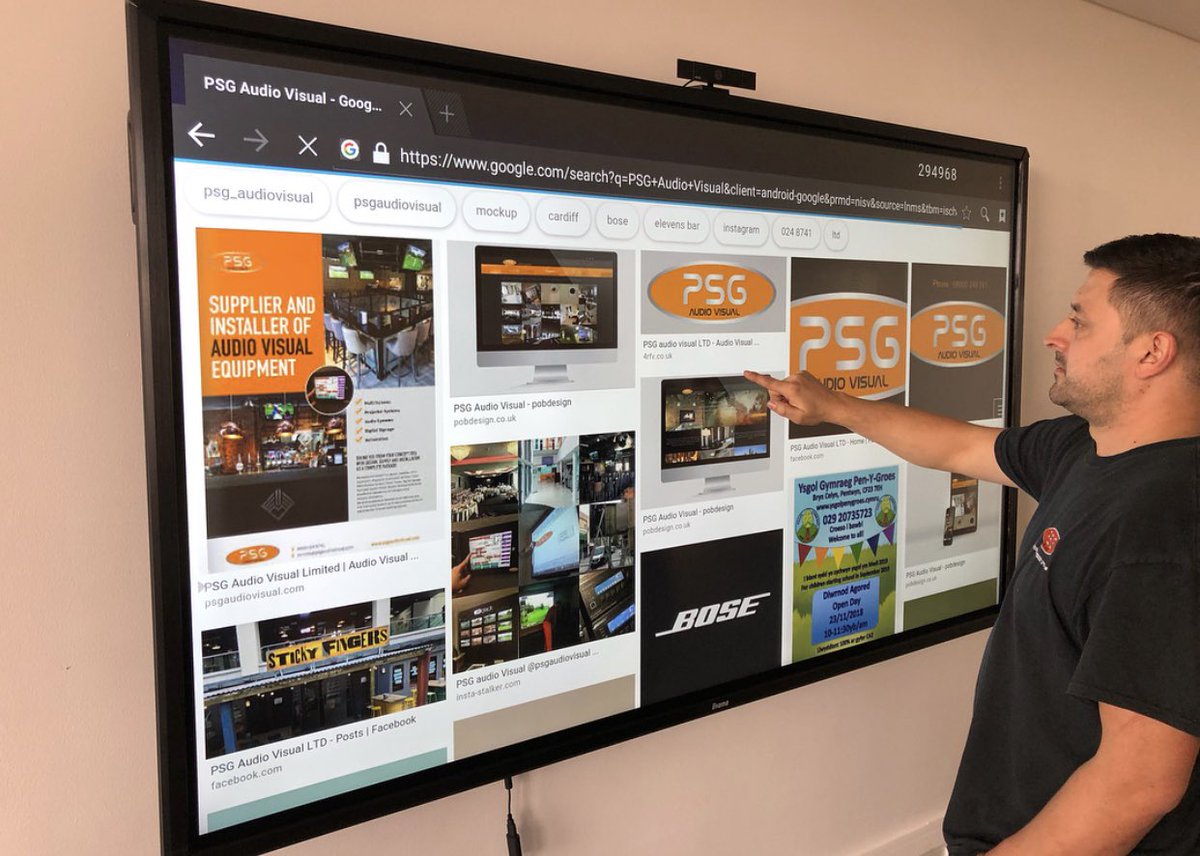 PSG_AudioVisual's tweet photo. Back to school. Interactive screen the ultimate tool. #school #teacher #BackToSchool #touchscreen #audiovisual #teachers #classroom #visual #WednesdayThoughts #WednesdayWisdom # https://t.co/Pjd7sXH0h7