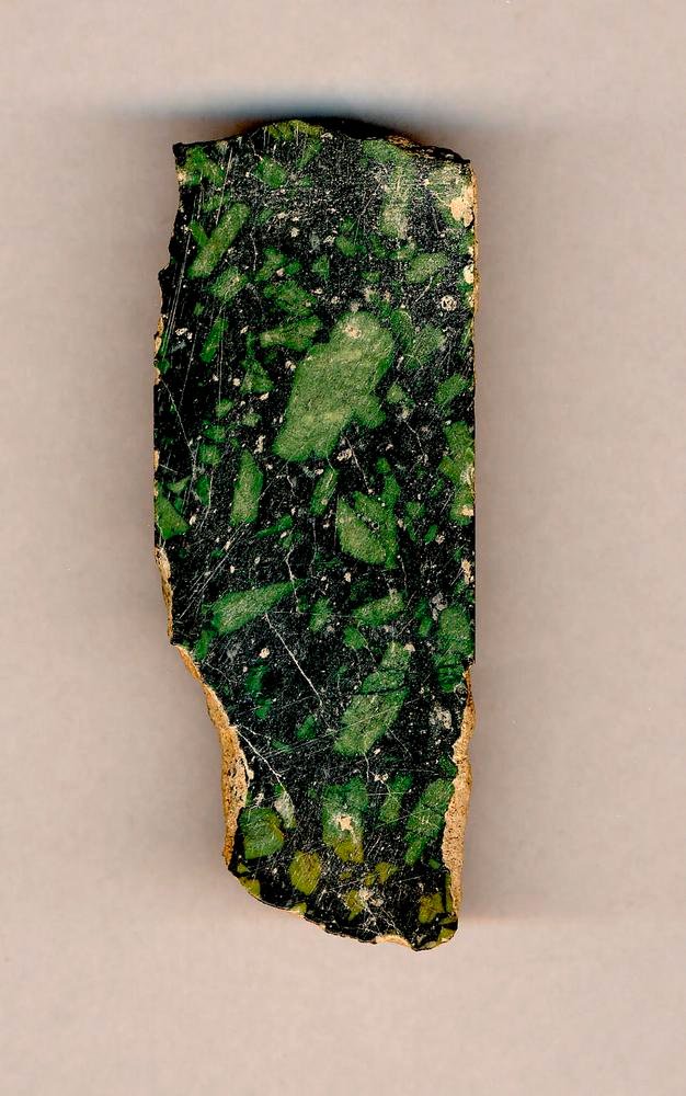 Alright. Now a few Roman tiles. The first a floor tile with glass inlay. The second a roof tile. Third a fragment of tile found in a tomb. Last one from the Roman period found in Egypt.