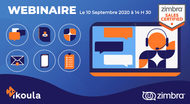 Ikoula's tweet image. J-1 avant notre webinaire co-présenté par @Zimbra  ! C'est l'occasion de (re)découvrir la #messagerie &amp;amp; suite collaborative #Zimbra9 et ses nouvelles fonctionnalités clés. 
Il est encore temps de vous inscrire 👉 ow.ly/zUxS50BhRyO #MessagerieCollaborative
