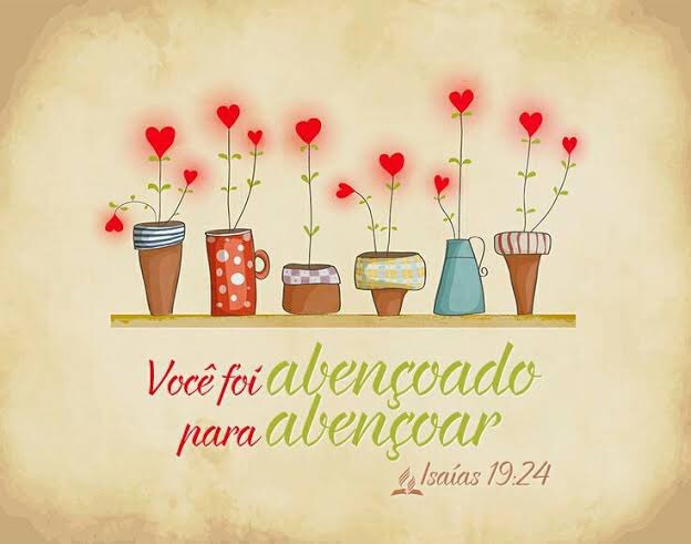 jeanetepinto's tweet photo. #Is19|Quem recebe e compartilha as bençãos recebidas, multiplica bênçãos para sua vida! #rpSp https://t.co/19ytB5yu00