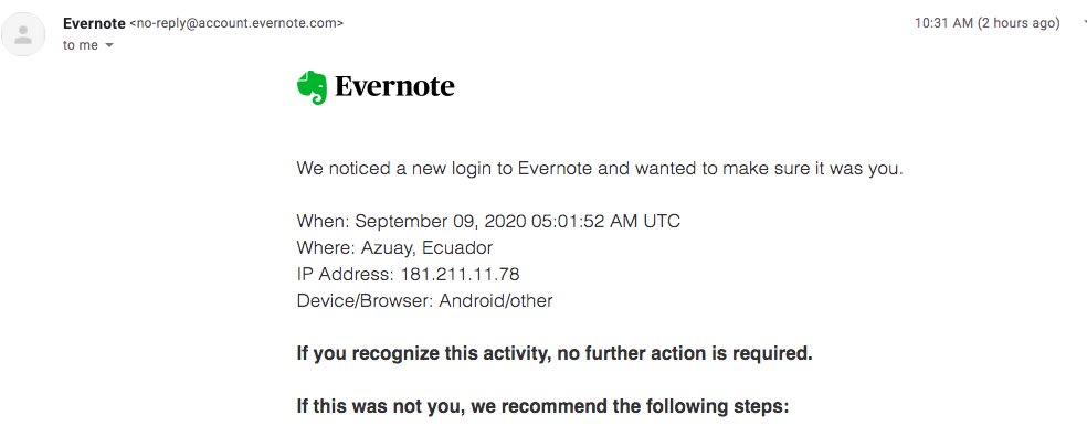Baldev_S_rawat's tweet photo. People are logging into my Evernote account since months, I got the first email today. Evernote, a lame irresponsible company, has zero customer care.
#evernote #stupidapp #hacked #data #compromised https://t.co/UnEtbxmdnX