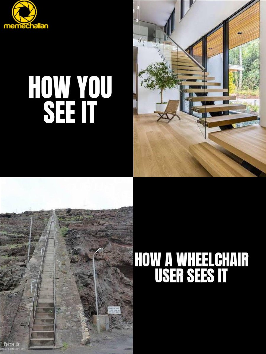 Accesibility is not a feature, is a social trend - Antonio Santos
Credit: Sachin Shetty
#disabilitymeme #memes #chronicillnessmeme #mememaker #memesindia #dankmemes #september #painawarenessmonth #wheelchair #chronicpain #chronicillness #invisibleillness #chronicpainindia #india