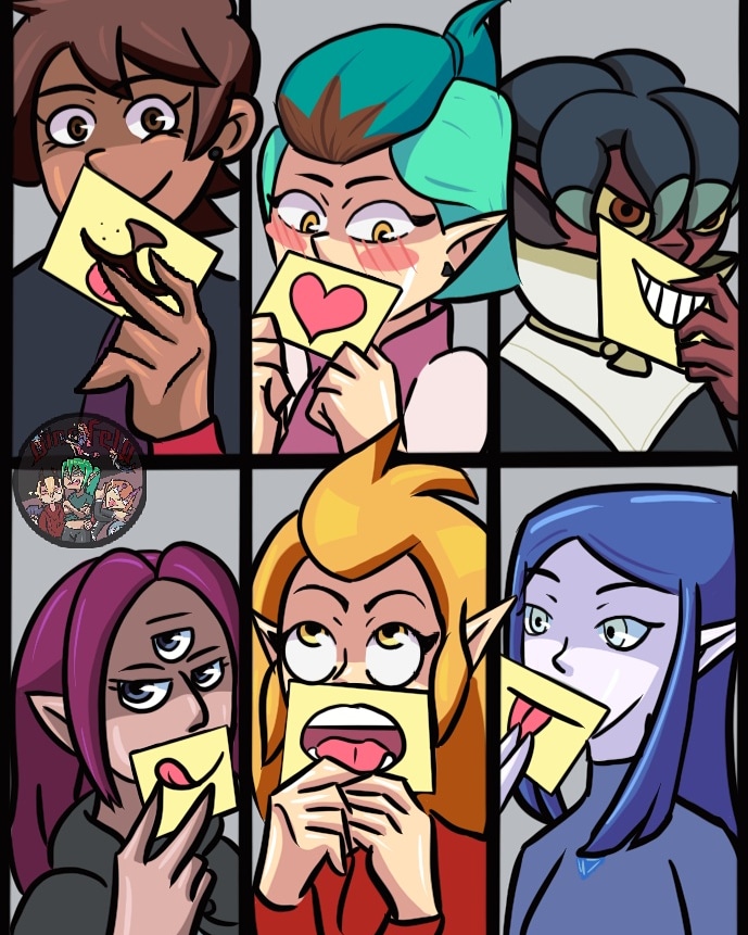 AruProject's tweet photo. #sixcharacters #TheOwlHouse #aruproject https://t.co/XGFCnxDwu3