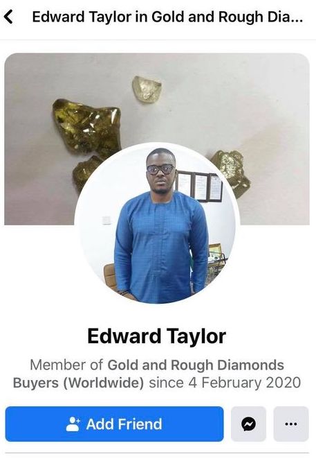 gold_scam's tweet photo. Unfortunately, some hardworking people have been duped by these clowns. Asking them for upfronty money and then the excuses for not sending any Gold or Diamonds will start.. https://t.co/DQxGtEQmXs