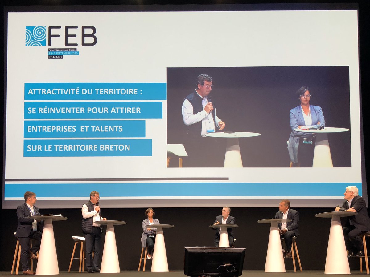 tanguy_morvan's tweet photo. @fe_breton2020 table ronde #attractivité #territoire #Bretagne Une identité, des femmes et des hommes, une marque, des lignes de force, une réputation... : des #talents !
Avec @bpgrandouest @navalgroup @regionbretagne @FroehlicherT @BretagneBDI au @StMaloCongres https://t.co/CEFdMr10pC