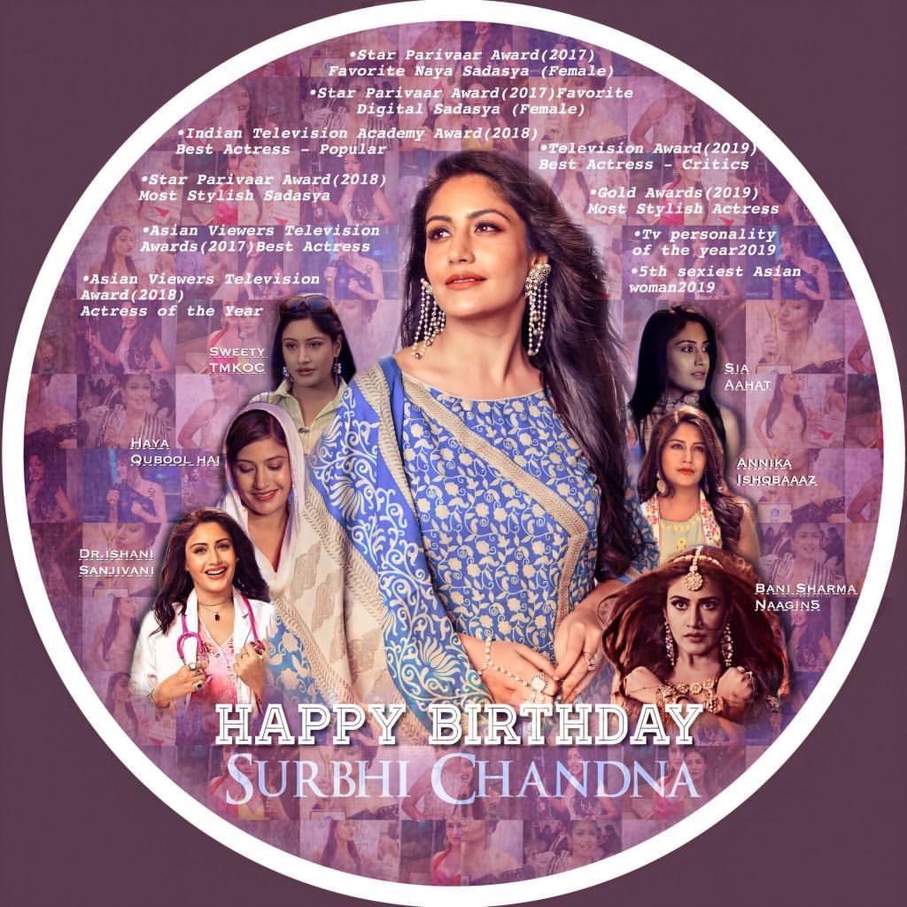 RajBaddhan's tweet photo. Happy to be launching the Common Display Picture (CDP) for all #SurbhiChandna fans to celebrate the birthday of the Indian telly favourite  @SurbhiChandna on 11th September, 2020. 
 
#SurbhiChandnaBdayCDP https://t.co/7meHLmCcph